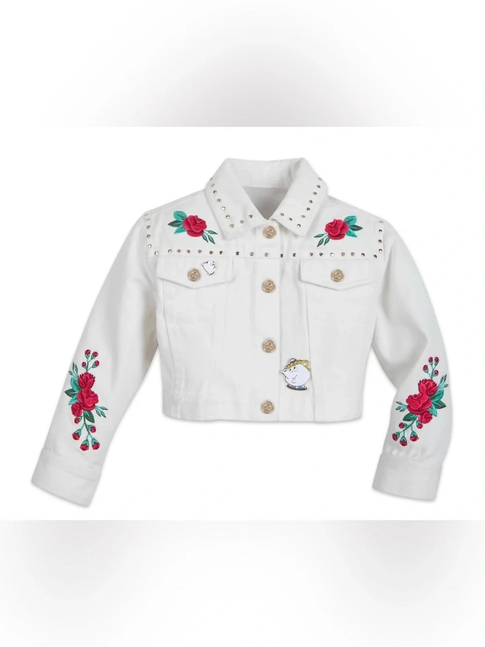 Disney Denim Jacket Belle from Beauty and The Beast